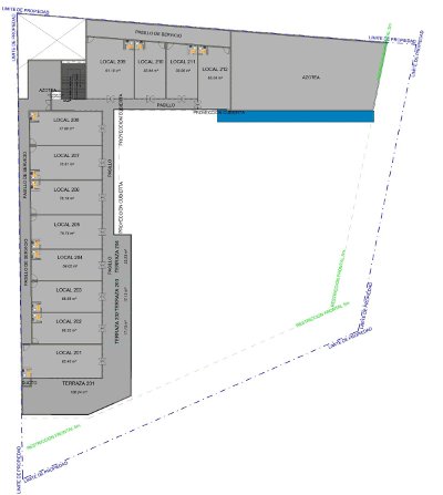 Plaza Ubika Mariano Otero Zapopan - Locales Planta Alta